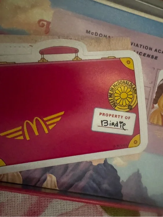 2025 McDonald's The McDonaldLand Adult Happy Meal Tins!  New And Sealed “BIRDIE” - Picture 9 of 15
